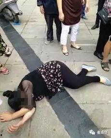 邯郸女主播倒地晕倒,现场紧急救援！